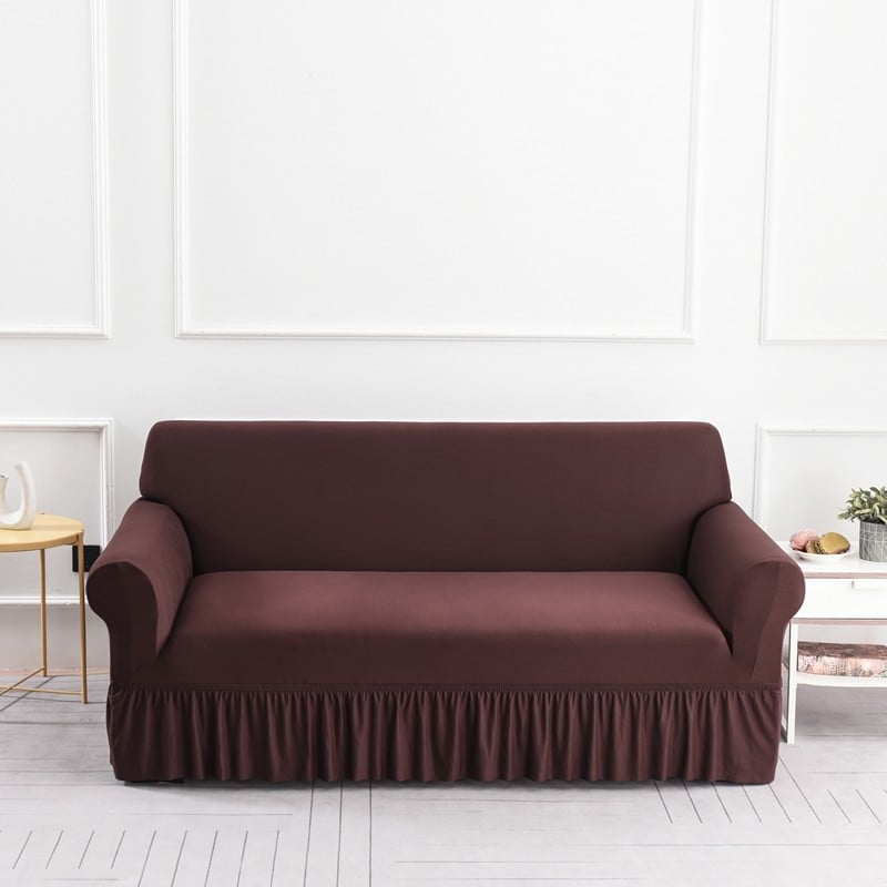 Binweihui poliesterio sofa uždanga kampinei svetainei – dryžuotas raštas, šiuolaikiškas minimalistinis stilius