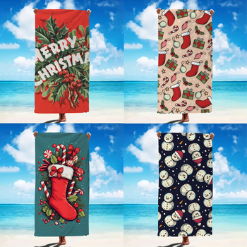 Mikropluošto vonios ir plaukimo rankšluostis – 200–300 g, 150d siūlai, siuvinėtas kraštas, be pūkų, greitas džiūvimas