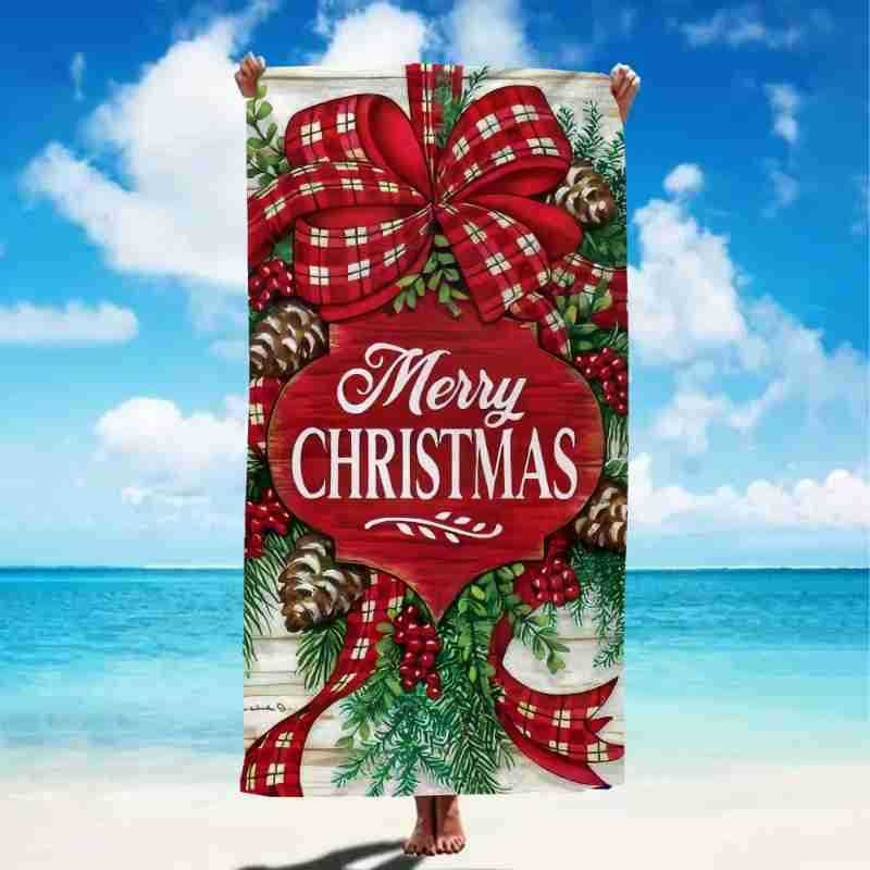 Mikropluošto vonios ir plaukimo rankšluostis – 200–300 g, 150d siūlai, siuvinėtas kraštas, be pūkų, greitas džiūvimas