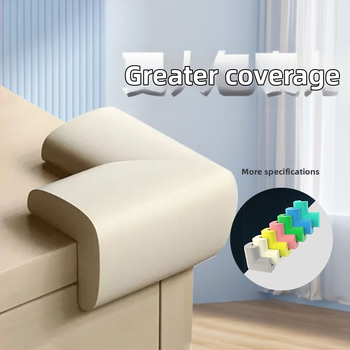 Protector de colț pentru masă din burete – protecție a colțurilor din spumă pentru colțuri din sticlă, anti-coliziune, protecție a marginii | Brand: Heibei bear