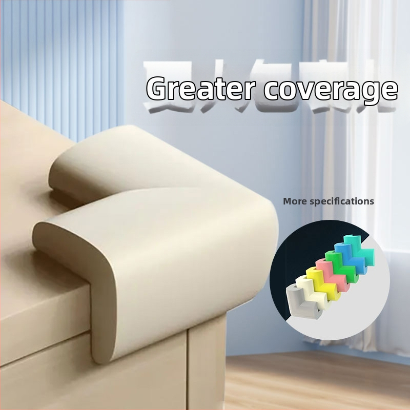 Protector de colț pentru masă din burete – protecție a colțurilor din spumă pentru colțuri din sticlă, anti-coliziune, protecție a marginii | Brand: Heibei bear