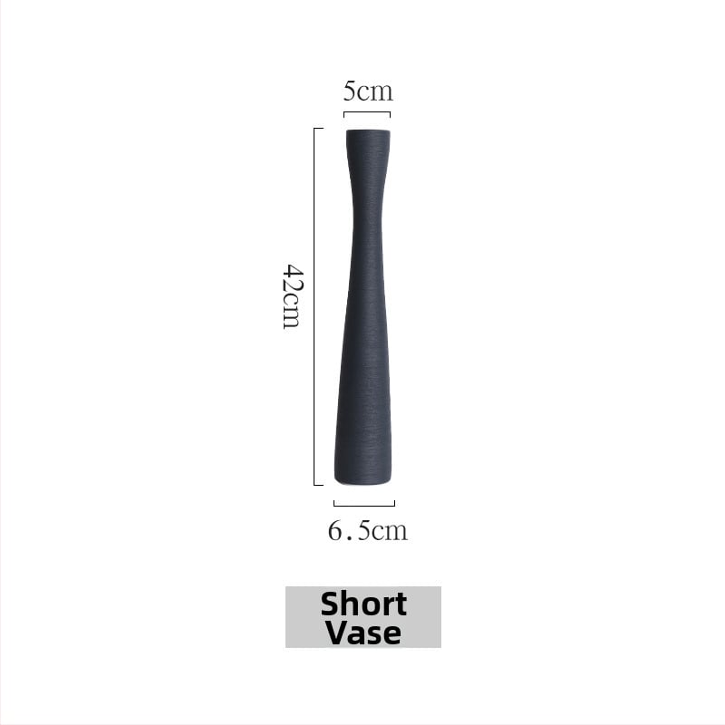 Balta keramikinė vaza, prekės ženklas Weiyang Famous Things, šiuolaikiškas minimalistinis stilius, kategorija: vaza, tinkama dovana vestuvėms ir gimtadieniams