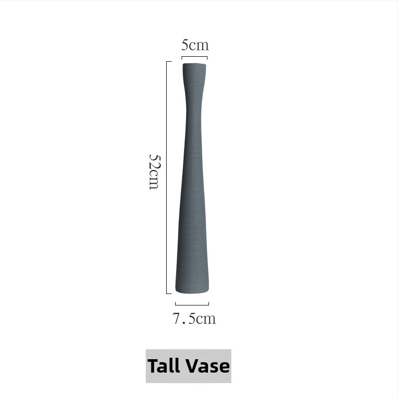 Balta keramikinė vaza, prekės ženklas Weiyang Famous Things, šiuolaikiškas minimalistinis stilius, kategorija: vaza, tinkama dovana vestuvėms ir gimtadieniams