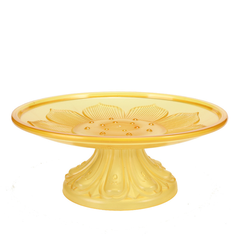 Budistų aukojimo lėkštė, plastikinė, retro stilius (Paviršiaus technologija 37590057295; įprastas įpakavimas)