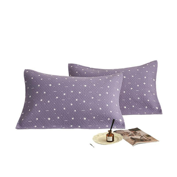 Pagalvės užvalkalas su trim sluoksniais gaze, 100% medvilnė, išplautas paviršius, atsparus plaukų aliejui