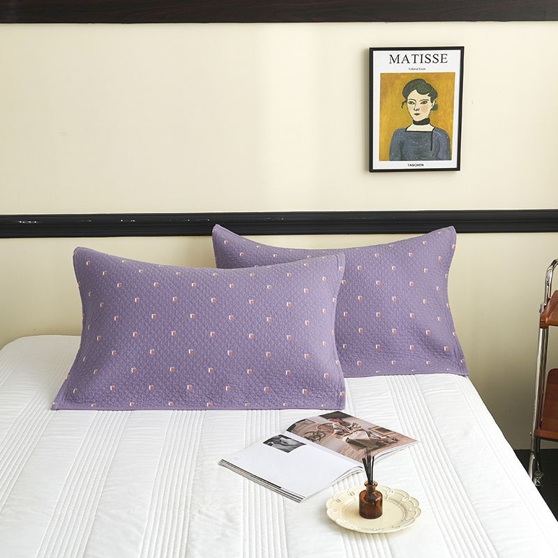 Pagalvės užvalkalas su trim sluoksniais gaze, 100% medvilnė, išplautas paviršius, atsparus plaukų aliejui