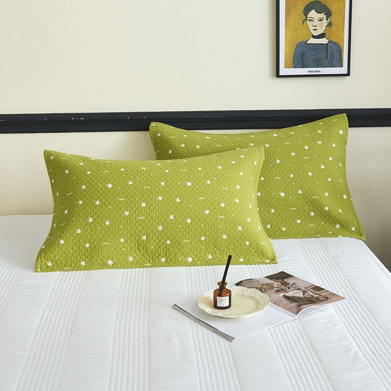 Pagalvės užvalkalas su trim sluoksniais gaze, 100% medvilnė, išplautas paviršius, atsparus plaukų aliejui