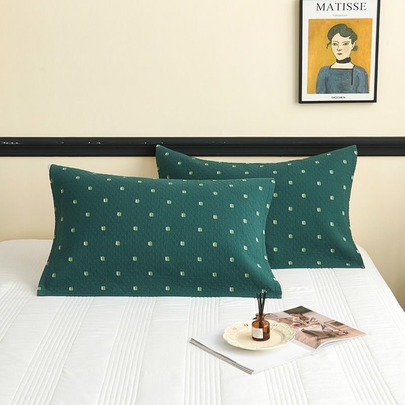 Pagalvės užvalkalas su trim sluoksniais gaze, 100% medvilnė, išplautas paviršius, atsparus plaukų aliejui