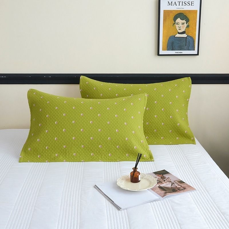 Pagalvės užvalkalas su trim sluoksniais gaze, 100% medvilnė, išplautas paviršius, atsparus plaukų aliejui