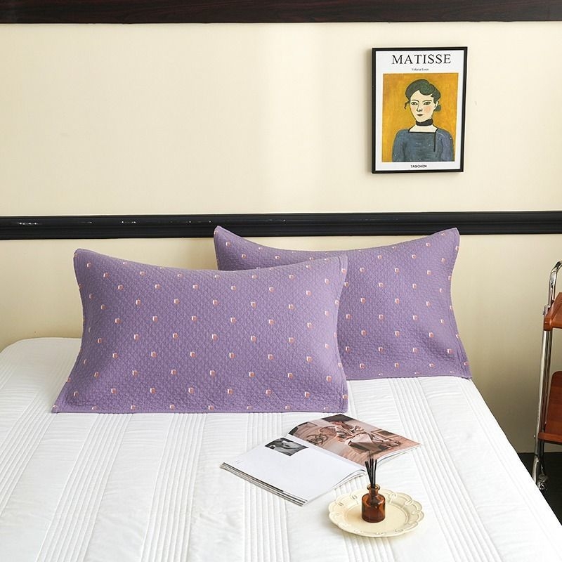 Pagalvės užvalkalas su trim sluoksniais gaze, 100% medvilnė, išplautas paviršius, atsparus plaukų aliejui