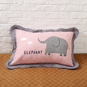 Siuvinėtas pagalvės užvalkalas, 100% medvilnė, kaimiškas korėjietiškas mielas stilius, tie-dye