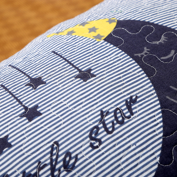 Siuvinėtas pagalvės užvalkalas, 100% medvilnė, kaimiškas korėjietiškas mielas stilius, tie-dye