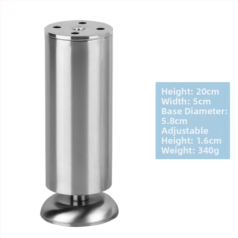 Reguliuojamos baldų kojos sofai, kavos staliukui, TV spintai ir lovai – Modelis 71, Prekės ženklas Family Prosperity