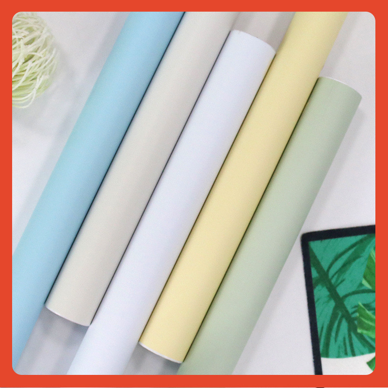 PVC стенен стикер за шкафове и мебели за обновяване; декоративно украсяване; едноцветен модел; 1 бр.; скандинавски стил.