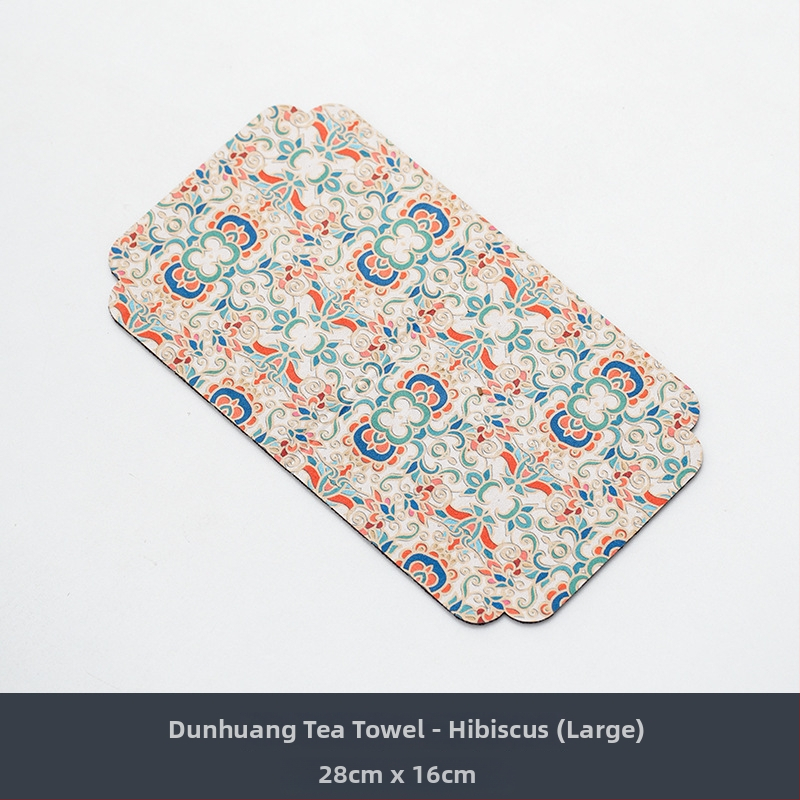 Absorbuojantis, storas zomšos tekstūros arbatos rankšluostis - Medžiaga: Audinys; Svoris: 25 g; Sugertis: 11–15 s; Logotipo spausdinimas galimas