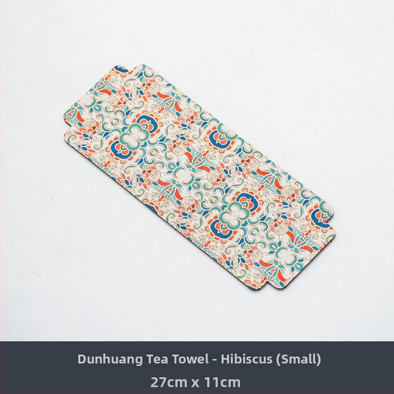 Absorbuojantis, storas zomšos tekstūros arbatos rankšluostis - Medžiaga: Audinys; Svoris: 25 g; Sugertis: 11–15 s; Logotipo spausdinimas galimas