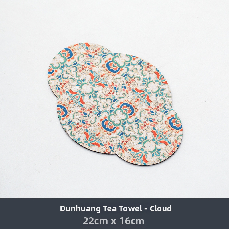 Absorbuojantis, storas zomšos tekstūros arbatos rankšluostis - Medžiaga: Audinys; Svoris: 25 g; Sugertis: 11–15 s; Logotipo spausdinimas galimas