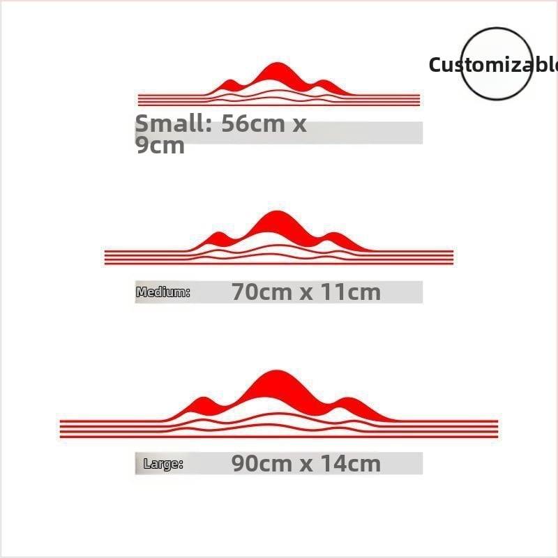 Стенно стикер - триизмерен PVC декор, противопожарна функция, китайски стил, за външни пространства