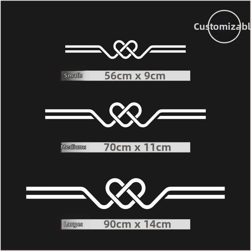 Стенно стикер - триизмерен PVC декор, противопожарна функция, китайски стил, за външни пространства