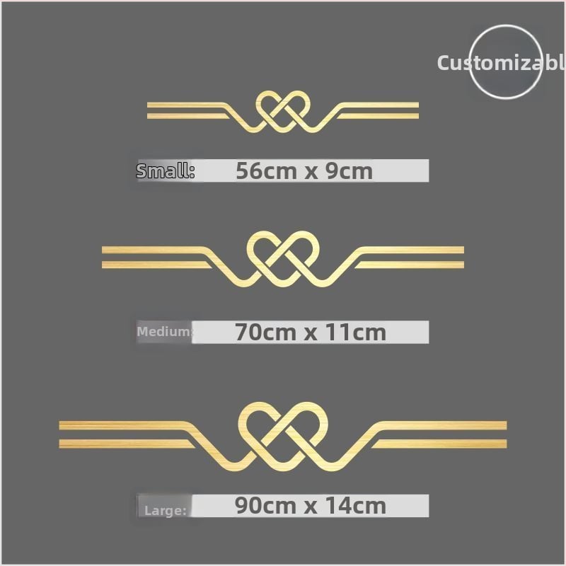 Стенно стикер - триизмерен PVC декор, противопожарна функция, китайски стил, за външни пространства