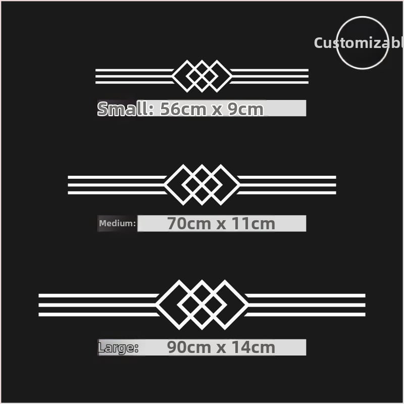 Стенно стикер - триизмерен PVC декор, противопожарна функция, китайски стил, за външни пространства