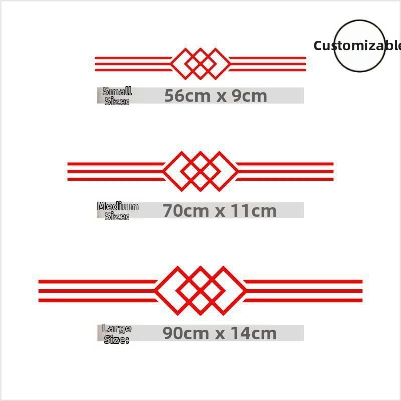 Стенно стикер - триизмерен PVC декор, противопожарна функция, китайски стил, за външни пространства