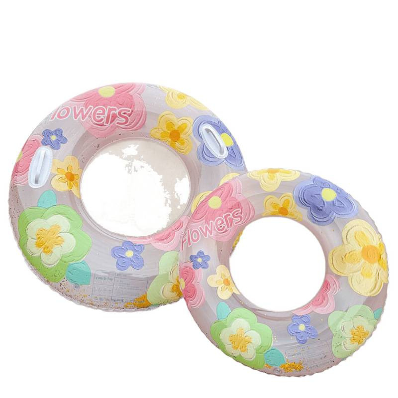 Bērnu peldēšanas gredzens, PVC materiāls, vienkrāsains dizains
