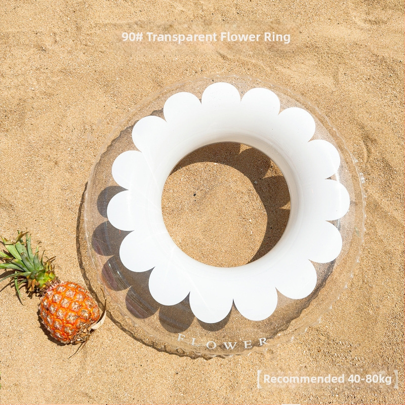 Bērnu peldēšanas gredzens, PVC materiāls, vienkrāsains dizains