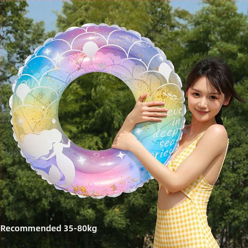 Bērnu peldēšanas gredzens, PVC materiāls, vienkrāsains dizains