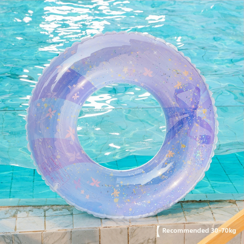 Bērnu peldēšanas gredzens, PVC materiāls, vienkrāsains dizains