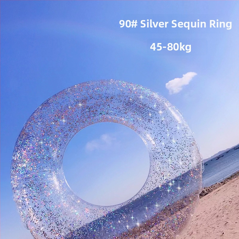 Bērnu peldēšanas gredzens, PVC materiāls, vienkrāsains dizains