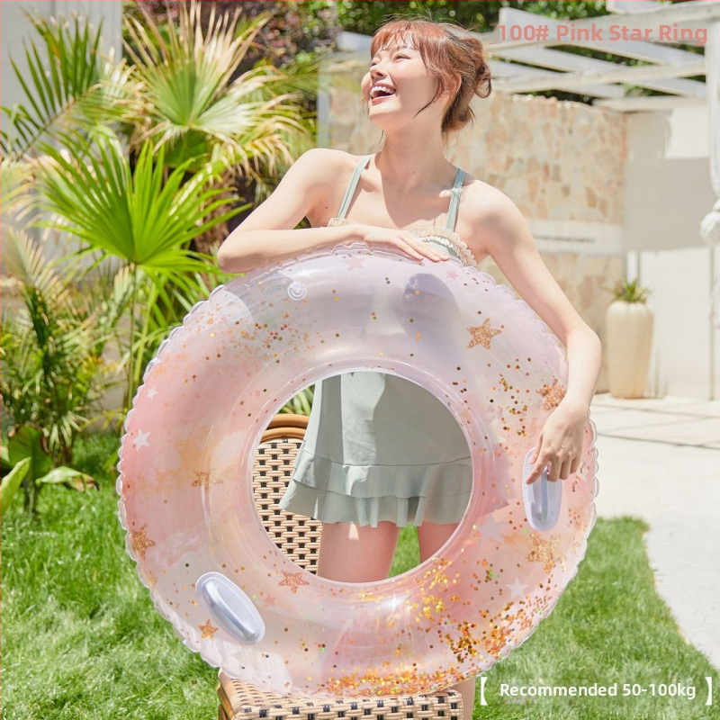 Bērnu peldēšanas gredzens, PVC materiāls, vienkrāsains dizains