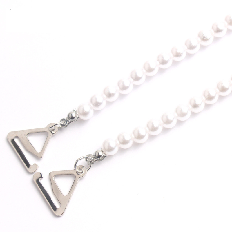 Carefree fish Rhinestone презрамки за сутиен – Неслизащи се, невидими, регулируеми метални презрамки с кристали и перли