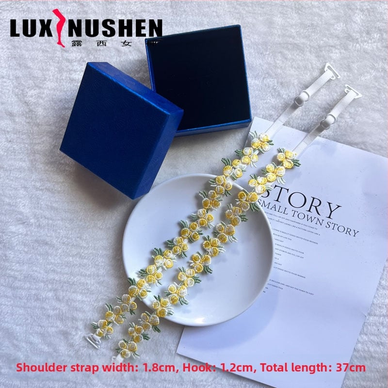 Κεντημένο δαντελένιο φόρεμα-slip με λεπτές τιράντες, νάιλον, διαφανείς λεπτομέρειες, άνοιξη 2024