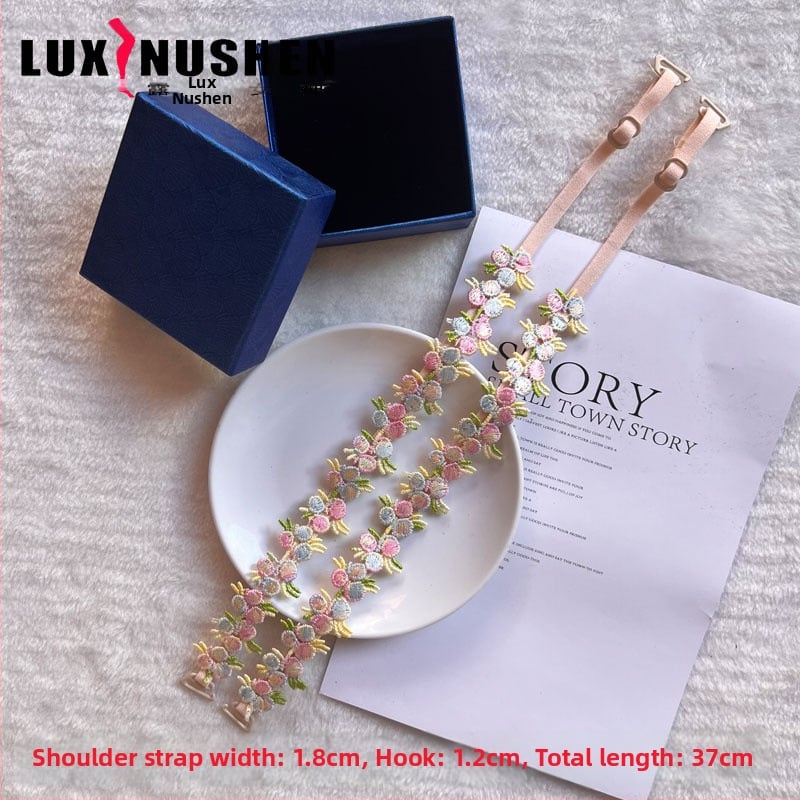 Κεντημένο δαντελένιο φόρεμα-slip με λεπτές τιράντες, νάιλον, διαφανείς λεπτομέρειες, άνοιξη 2024