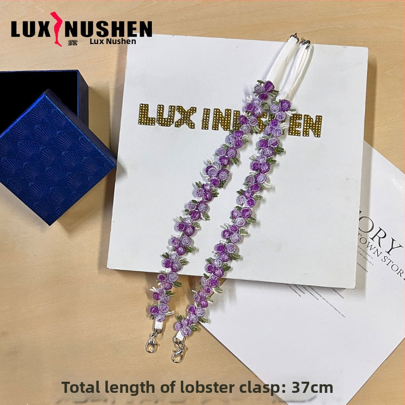 Κεντημένο δαντελένιο φόρεμα-slip με λεπτές τιράντες, νάιλον, διαφανείς λεπτομέρειες, άνοιξη 2024