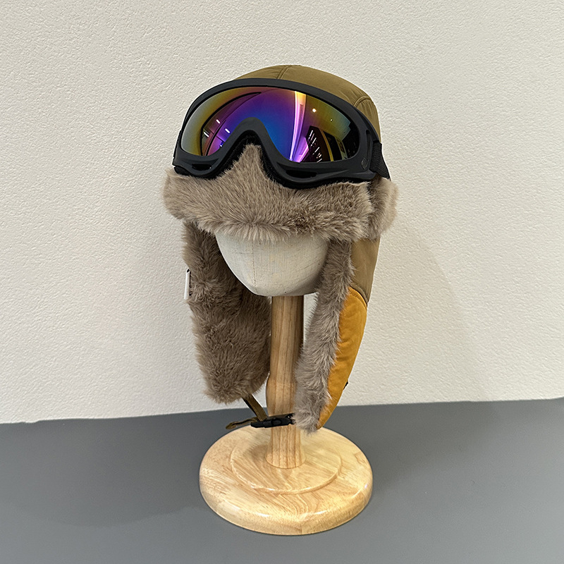 Vaikų Lei Feng skrybėlė žiemai, kupolo viršus, be krašto, 6–12 mėnesių ir 1–2 metų amžiaus