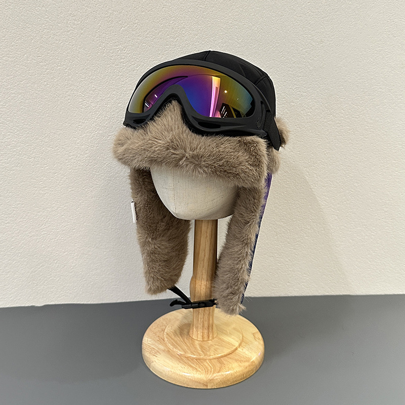 Vaikų Lei Feng skrybėlė žiemai, kupolo viršus, be krašto, 6–12 mėnesių ir 1–2 metų amžiaus