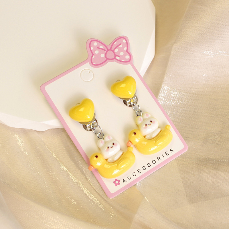 Dječje naušnice na klipsu | Ručno izrađene, Mittiz, plastika/smola, Séria Princeza, Likovi iz crtanih filmova