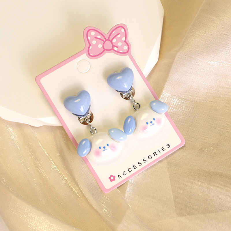 Dječje naušnice na klipsu | Ručno izrađene, Mittiz, plastika/smola, Séria Princeza, Likovi iz crtanih filmova