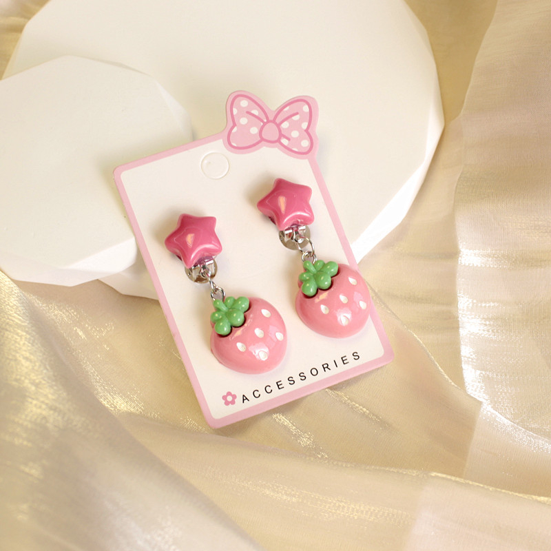 Dječje naušnice na klipsu | Ručno izrađene, Mittiz, plastika/smola, Séria Princeza, Likovi iz crtanih filmova