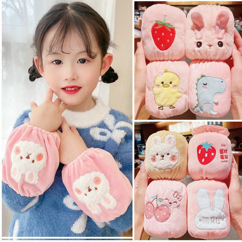 Vaikų rankovių apsauginės rankovės – nuo dėmių, šiltos, poliesteris, pavasaris, unisex, 0–13 metų