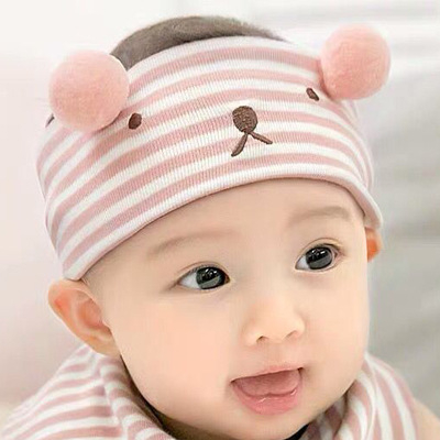 Medvilninė kūdikių kepurė, kvėpuojanti ir šilta, plonas dizainas, 0–12 mėnesių, pavasaris, siuvinėjimas