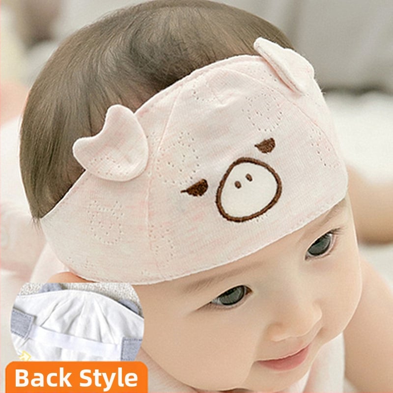Medvilninė kūdikių kepurė, kvėpuojanti ir šilta, plonas dizainas, 0–12 mėnesių, pavasaris, siuvinėjimas