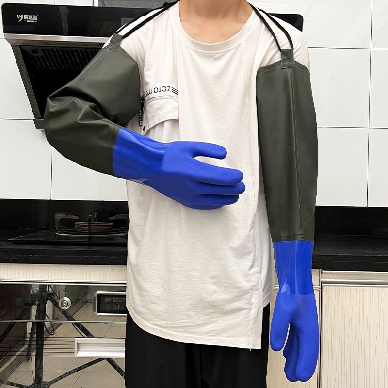 Pramoninės žvejybos pirštinės – alyvoms atsparios, vandeniui atsparios, neslystančios, rūgštims ir šarminėms atsparios, dilimui atsparios