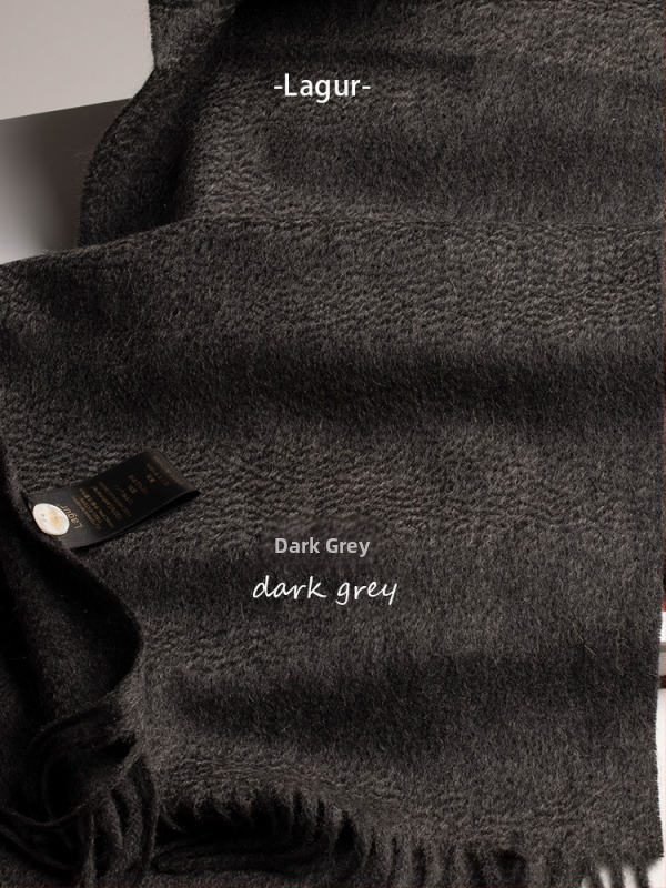 Blue enough Σάλι από 100% cashmere, ύφανση warp knitting, ζεστό για τον χειμώνα, unisex