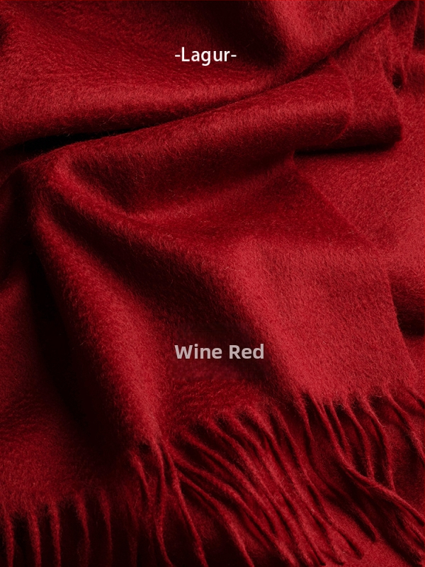 Blue enough Σάλι από 100% cashmere, ύφανση warp knitting, ζεστό για τον χειμώνα, unisex