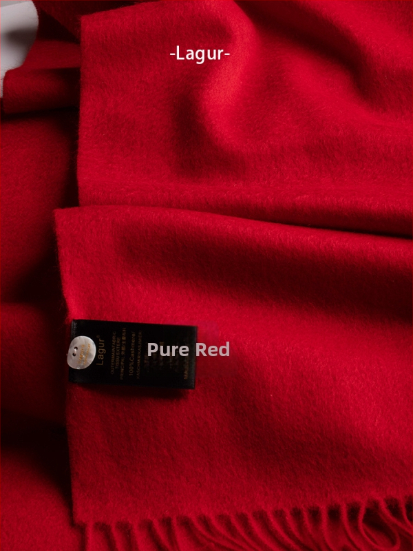 Blue enough Σάλι από 100% cashmere, ύφανση warp knitting, ζεστό για τον χειμώνα, unisex