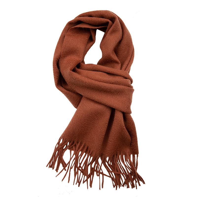 Blue enough Σάλι από 100% cashmere, ύφανση warp knitting, ζεστό για τον χειμώνα, unisex