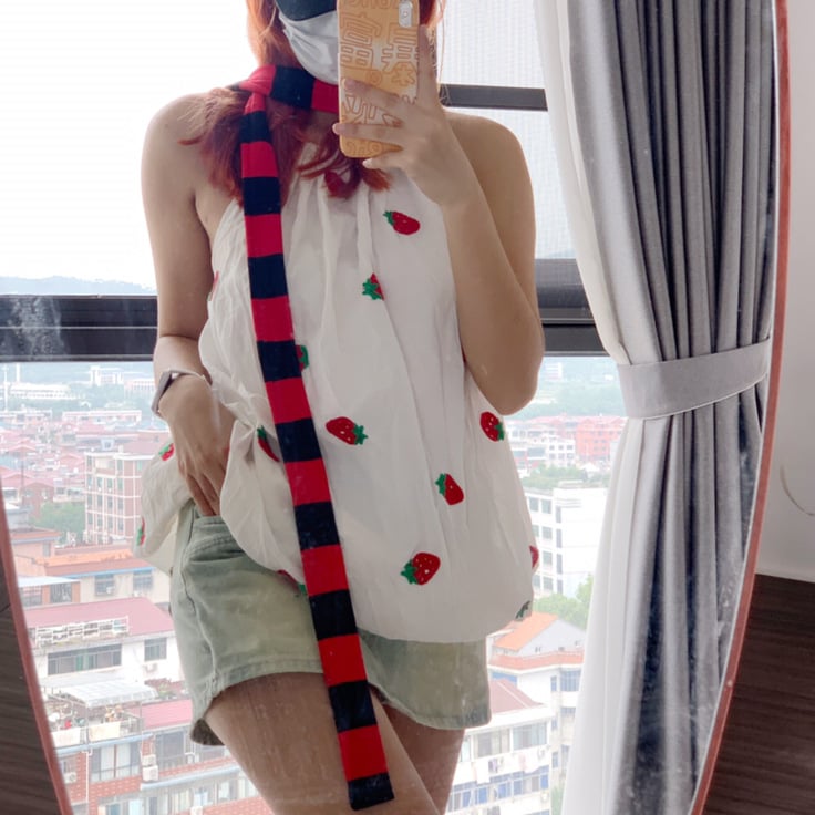 Šal od pamuka s prugama, Harajuku-punk stil, jednostavno pletenje, topao za četiri sezone, originalni dizajn